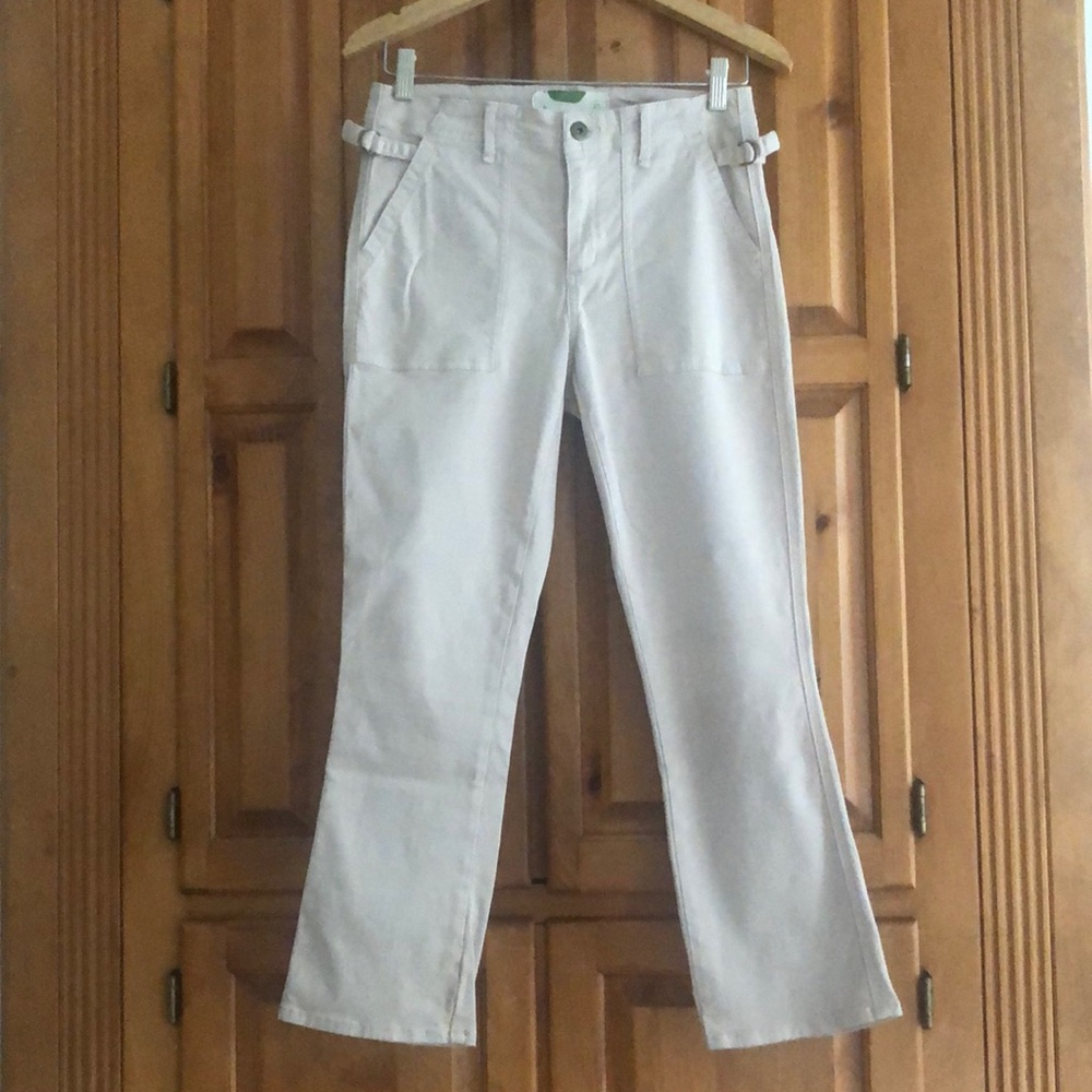 Anthropologie pants. Pale beigy pink. Great condition midrise